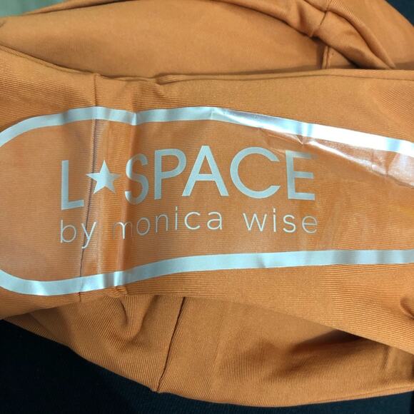 L*Space Portia High Waist Bikini Bottom in Amber Bougainvillea Cream Sma… - Picture 6 of 7